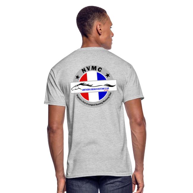 Circle logo t-shirt on silver/gray