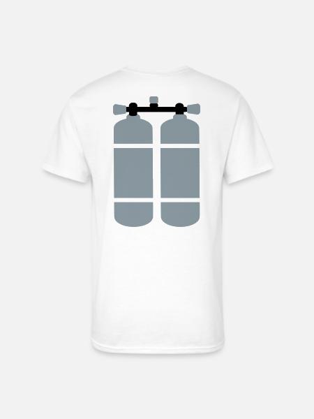 scuba - Men's 50/50 T-Shirt - white