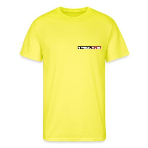 4 Wheel More Rectangle Logo - Men's 50/50 T-Shirt
