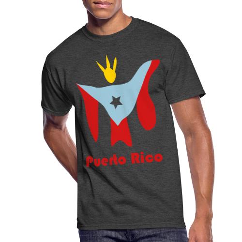 Vejigante de Puerto Rico - Men's 50/50 T-Shirt