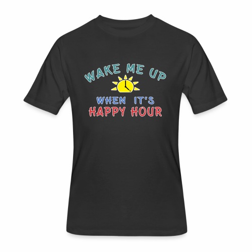 Happy Hour Moonshine Libation Liquor Mixologist. - Men's 50/50 T-Shirt