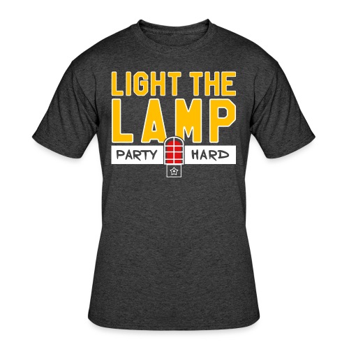 Light the Lamp, Party Hard - Men's 50/50 T-Shirt