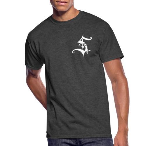 white sigil logo - Men's 50/50 T-Shirt