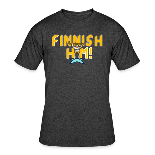 Finnish Him! - Men's 50/50 T-Shirt