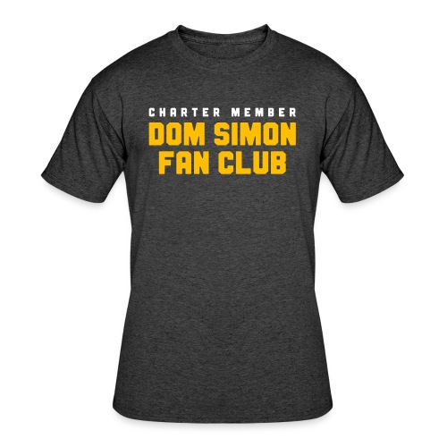 Dom Simon Fan Club - Men's 50/50 T-Shirt