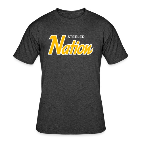 SteelerNation.com - Script - Men's 50/50 T-Shirt