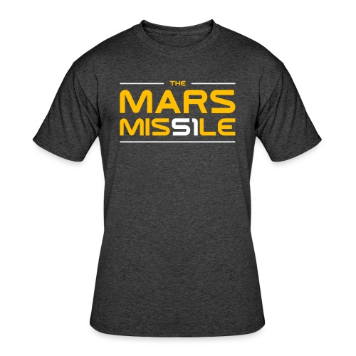 The Mars Missile - Men's 50/50 T-Shirt