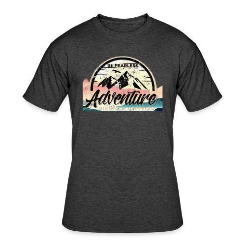 Outdoor Hoodie Be Fearless Design - Men's 50/50 T-Shirt