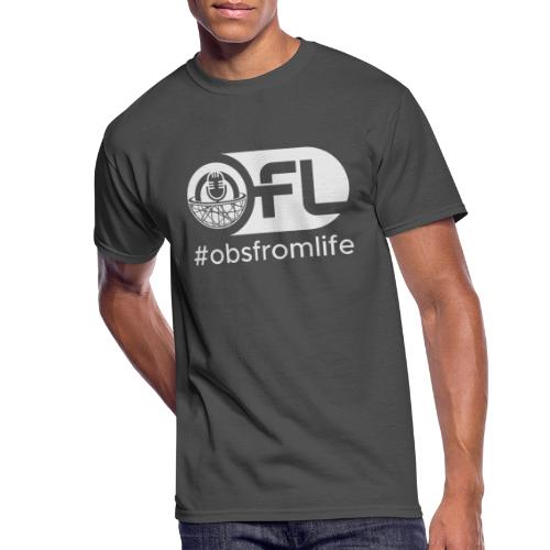 Observations from Life Logo with Hashtag - Men's 50/50 T-Shirt