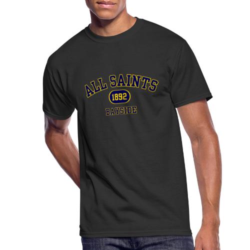 All Saints Collegiate Style - Men's 50/50 T-Shirt