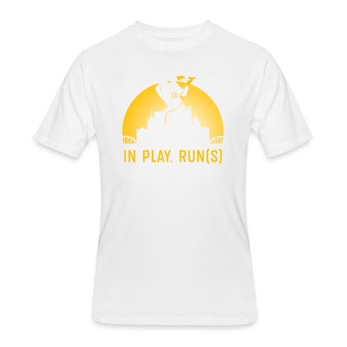 In Play, Run(s) - Men's 50/50 T-Shirt