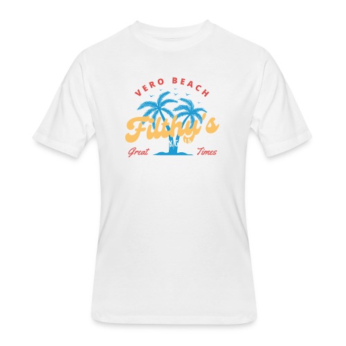 Filthy's Retro Palm - Men's 50/50 T-Shirt