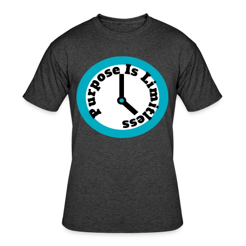 Clock limitless white - Men's 50/50 T-Shirt