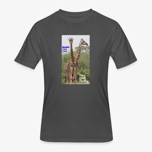 Two Headed Giraffe - Men's 50/50 T-Shirt