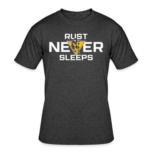 Rust Never Sleeps - Men's 50/50 T-Shirt