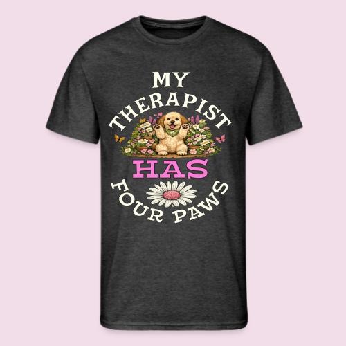 My Therapist Has Four Paws - Men's 50/50 T-Shirt