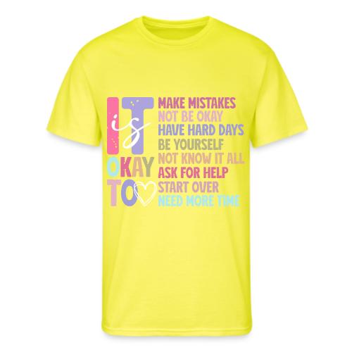 Harmony Collection - It s Okay To Make Mistakes - Men's 50/50 T-Shirt