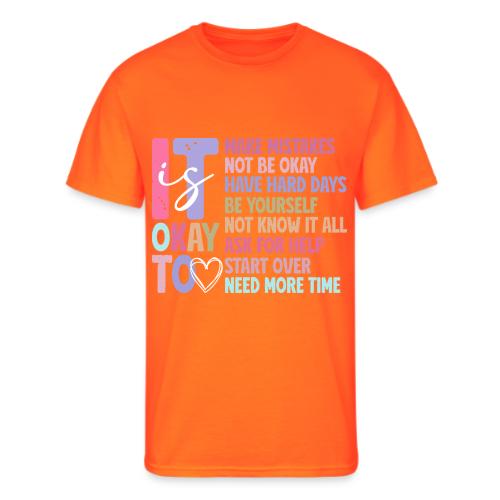 Harmony Collection - It s Okay To Make Mistakes - Men's 50/50 T-Shirt
