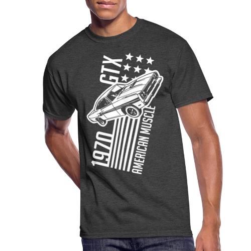 1970 Plymouth GTX stars and stripes - Men's 50/50 T-Shirt