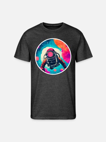 Scuba Steve - Men's 50/50 T-Shirt - heather black