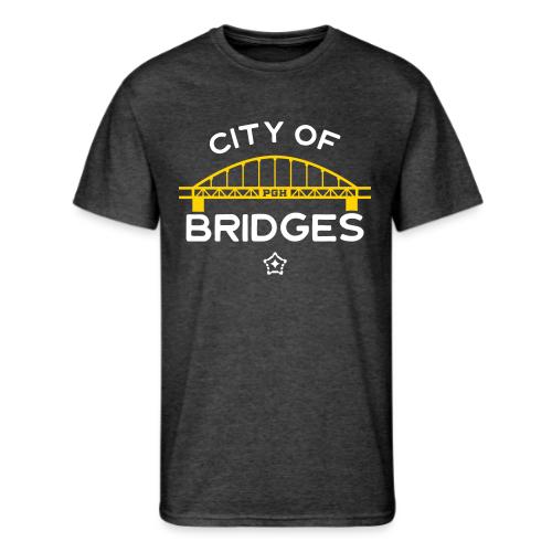 Pittsburgh City Of Bridges - Men's 50/50 T-Shirt