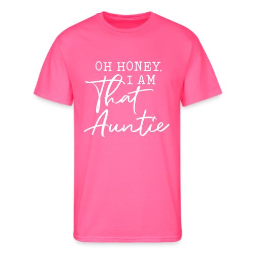 Oh Honey I Am That Auntie - Men's 50/50 T-Shirt