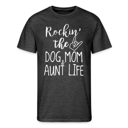 Rocking the Dog Mom and - Men's 50/50 T-Shirt