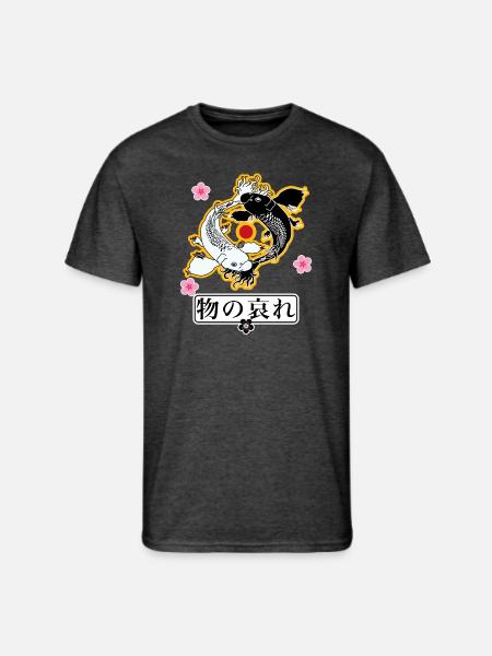 Mono no aware (物の哀れ) - Men's 50/50 T-Shirt - heather black