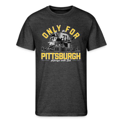 Only For Pittsburgh, Always With Sid - Men's 50/50 T-Shirt