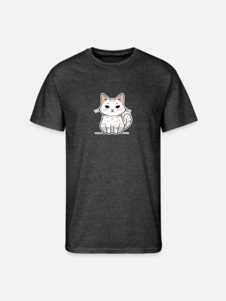Cuty - Men's 50/50 T-Shirt - heather black