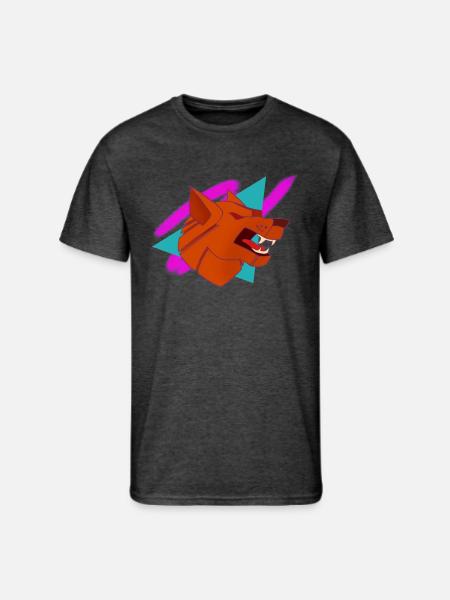 80s Clan - Men's 50/50 T-Shirt - heather black