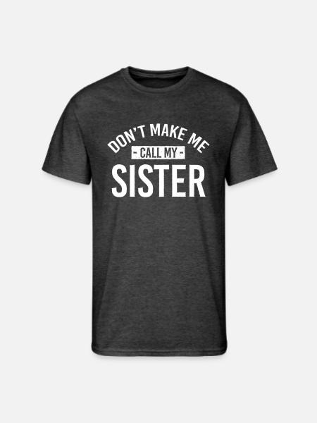 Sister Family Relatives Premium - Men's 50/50 T-Shirt - heather black