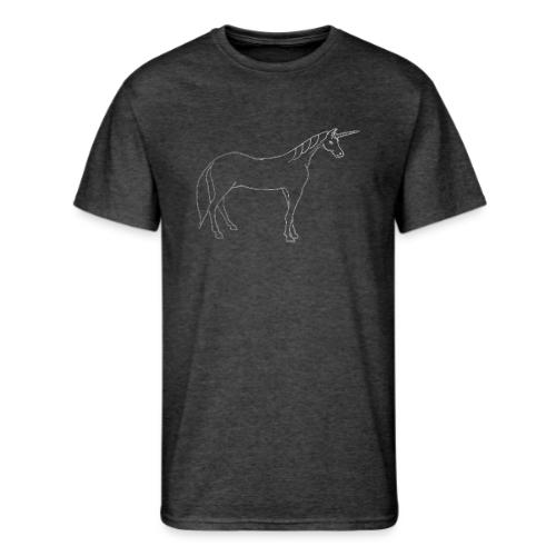 unicorn outline - Men's 50/50 T-Shirt