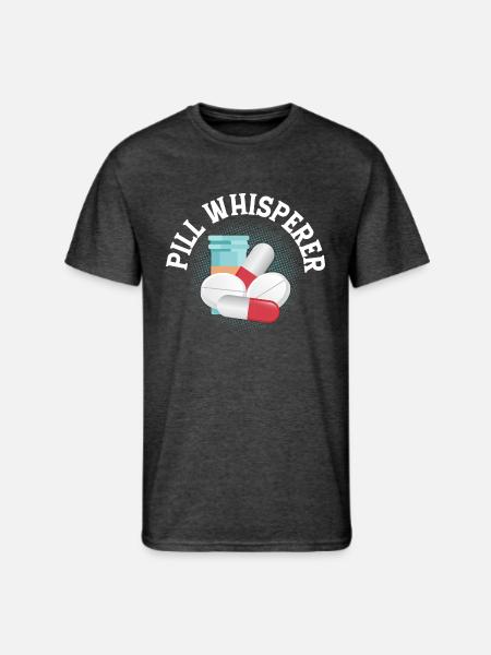 Pill Whisperer Pharmacist Pharmacy - Men's 50/50 T-Shirt - heather black