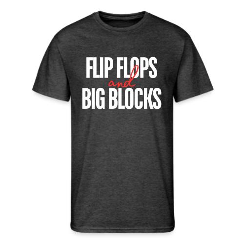 Flip Flops & Big Blocks - Men's 50/50 T-Shirt