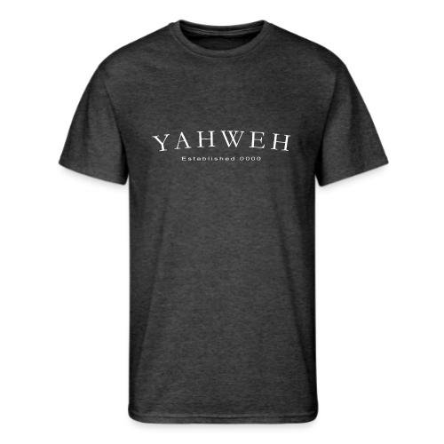 Yahweh Established 0000 in white - Men's 50/50 T-Shirt