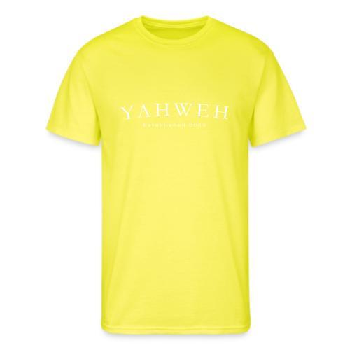 Yahweh Established 0000 in white - Men's 50/50 T-Shirt