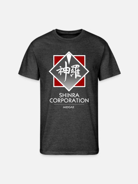 shinra - Men's 50/50 T-Shirt - heather black