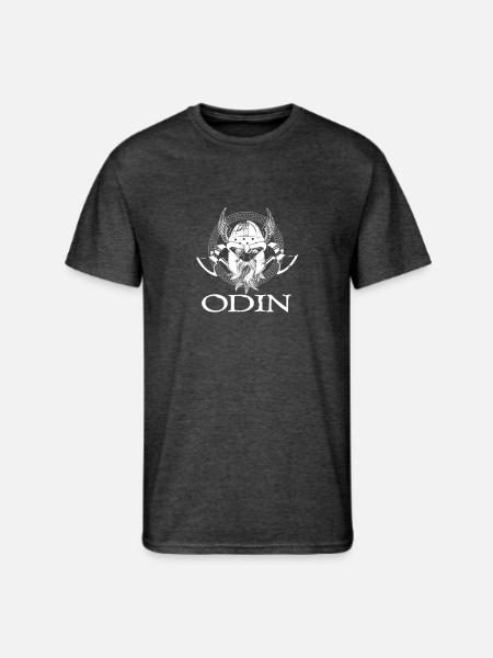 Odin - Men's 50/50 T-Shirt - heather black