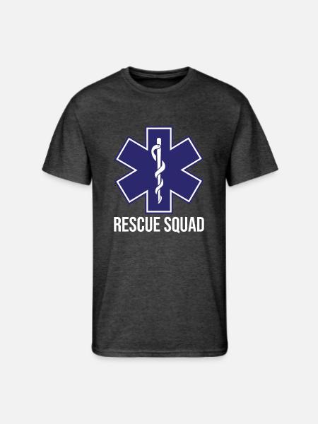 Paramedic Squad - Men's 50/50 T-Shirt - heather black