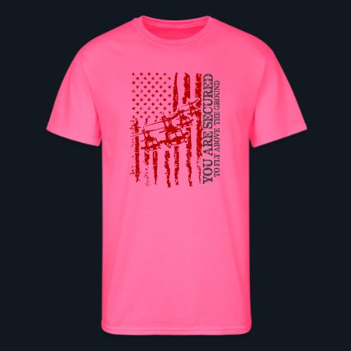 You are Secured To Fly Above The Ground - Men's 50/50 T-Shirt
