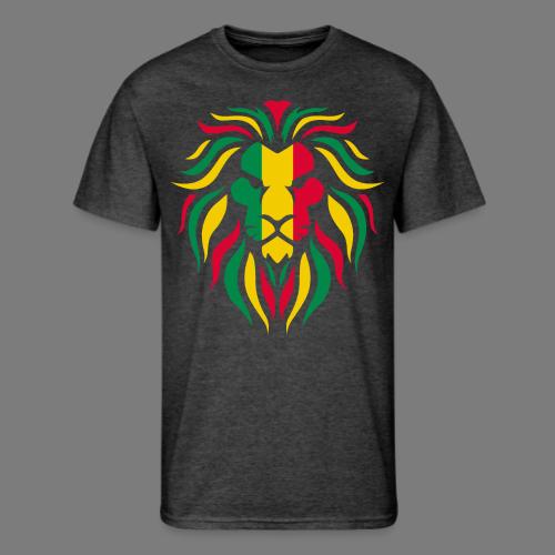 Reggae Lion & Cannabis Freedom Design - Men's 50/50 T-Shirt
