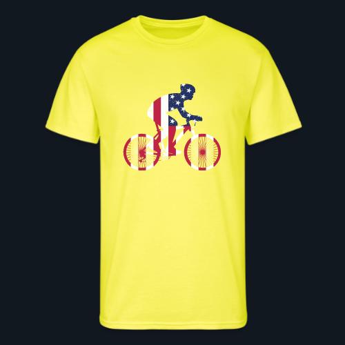American Cyclist - Men's 50/50 T-Shirt