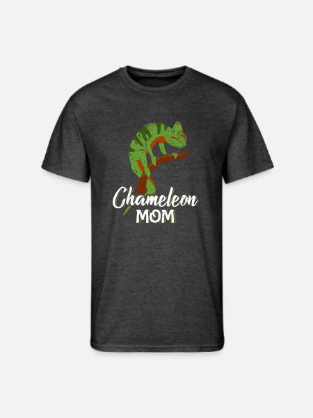 Chameleon Mom - Men's 50/50 T-Shirt - heather black