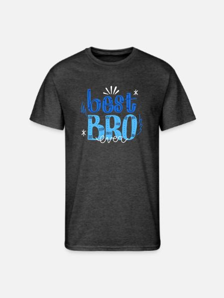 Best BRO - Men's 50/50 T-Shirt - heather black