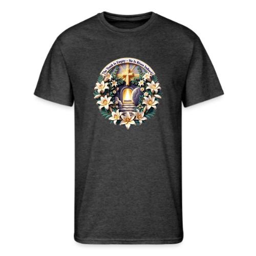 Easter The Tomb Is Empty T Shirt, Christian Gift - Men's 50/50 T-Shirt