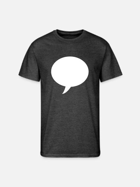 Bubble - Men's 50/50 T-Shirt - heather black