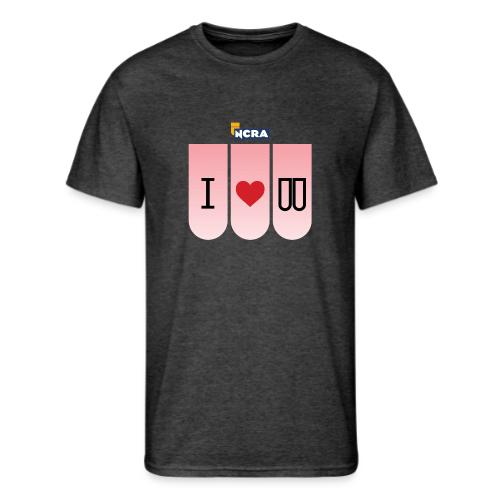 I heart steno logo 2600x200dpi - Men's 50/50 T-Shirt