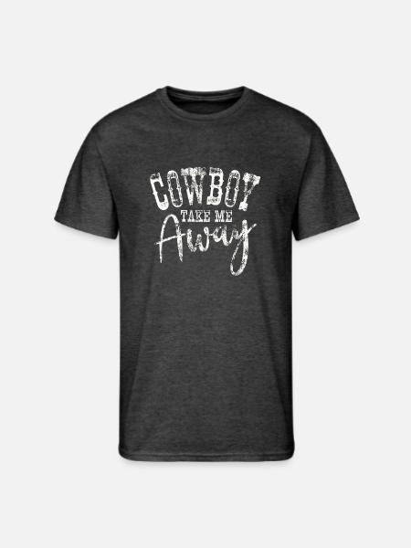 Take Me Away - Men's 50/50 T-Shirt - heather black