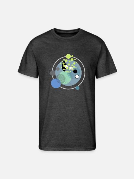 BOHO DESIGN - Men's 50/50 T-Shirt - heather black